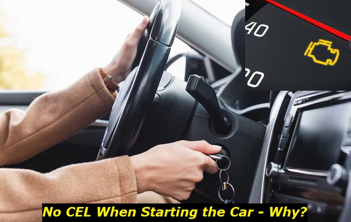 no cel when starting a car